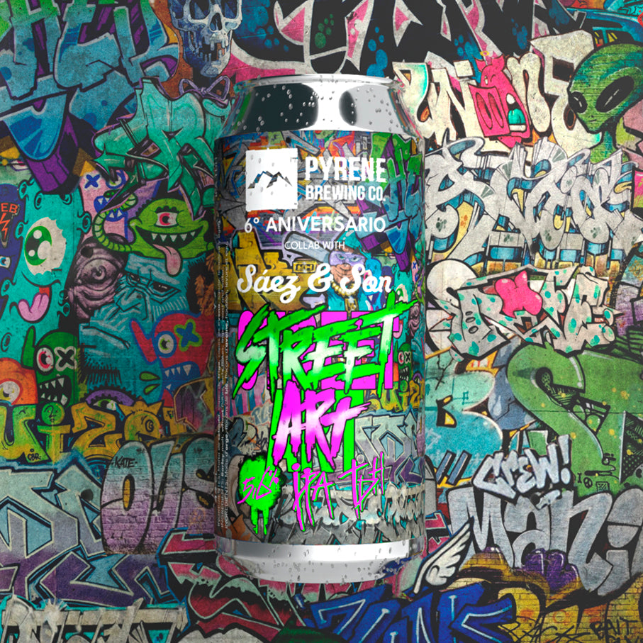 STREET ART - IPA TDH colaboración Sáez&Son LATA 44cl 5,6%