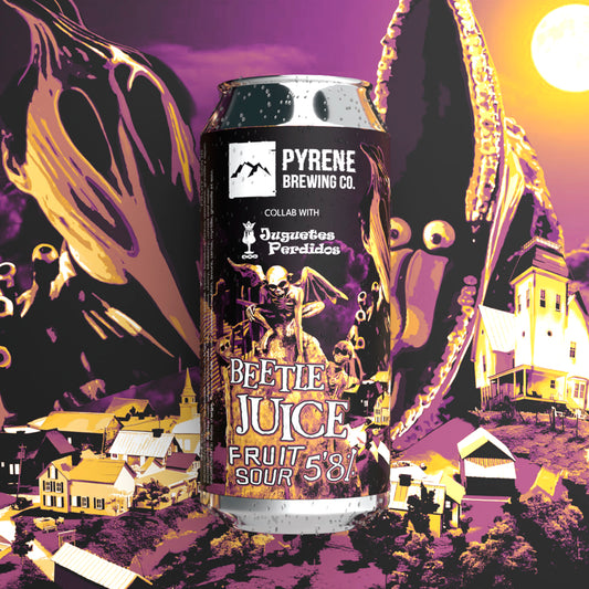 BEETLEJUICE - FRUIT SOUR  colaboración JUGUETES PERDIDOS LATA 44cl 5,8%