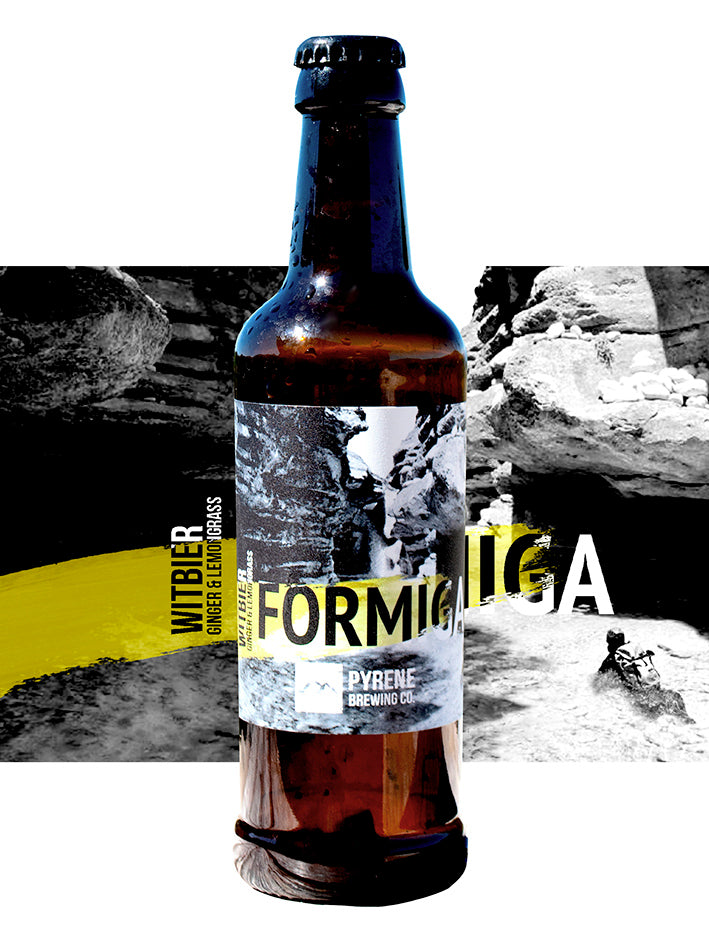 FORMIGA - WITBIER GINGER&LEMONGRASS - BOTELLA 33cl 4,5%