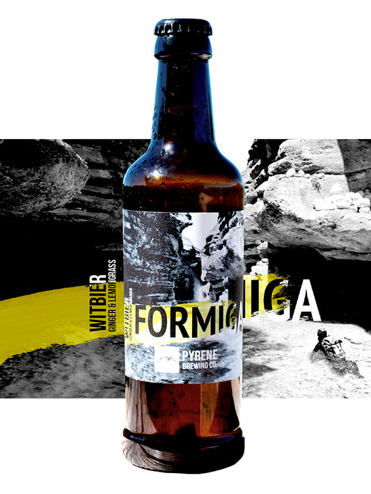 FORMIGA - WITBIER GINGER&LEMONGRASS - BOTELLA 33cl 4,5%